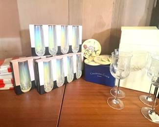 EBE153 Beautiful Vintage Glassware & Lenox 