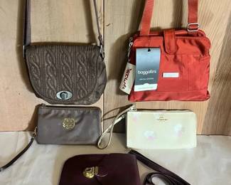 EBE179 Baggalini, Coach, And Tory Burch Wallets/ Bags