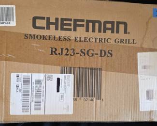 EBE259 - Chefman Smokeless Electric Grill 