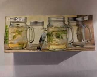 EBE140 - Mason Jar Cup Set 