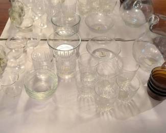 EBE141 - Glass Ware Lot 