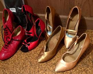 EBE242 Leather Dance Shoes For Studio 