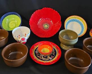 EBE145 - Colorful Collection of Bowls