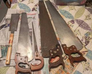 EBE112 - Vintage Hand Saw Collection