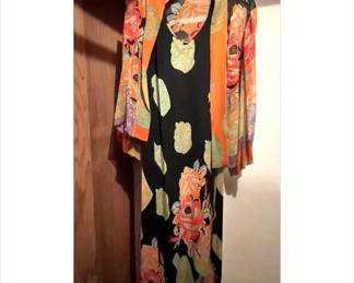 EBE230 Silk Harari Dress With Matching Cover-up 