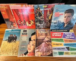 EBE058 1960’s & Christmas Vinyl Record Bundle 