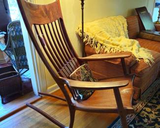 Mesquite rocker