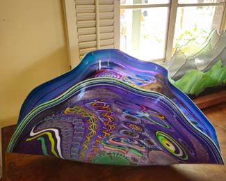 Large Murano art glass statement piece