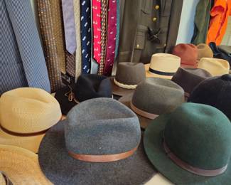 Men's and women's Fedora hats
