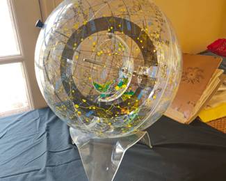 Farquhar Transparent Terrestrial and Celestial Globe