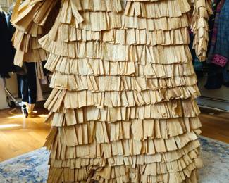 Cornshuck ceremonial  dance  costume