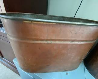 Copper tub