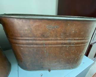 Copper tub