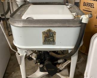 Vintage Maytag electric washing machine