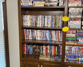 DVDs& vhs