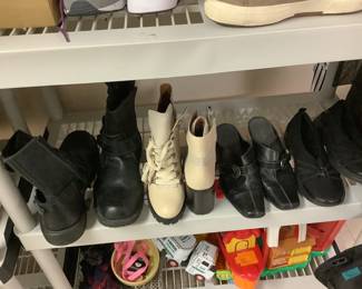 Men’s boots , new woman’s. Boots