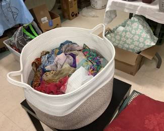 Scarves 2 for a dollar.