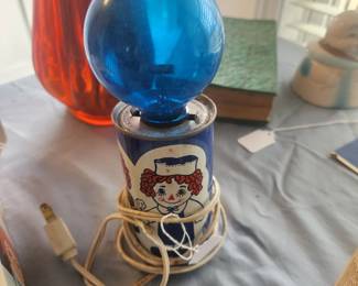 Raggedy Ann & Andy lamp