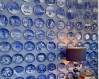 1900 -2026 Bing & Grondahl Copenhagen Porcelain Christmas Plates - perfect condition!