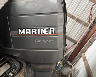 SEAWORTHY 1990 Spectrum Boat, 115hp Mariner Motor, and Trailer