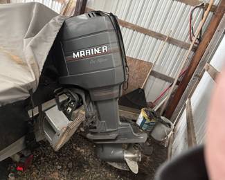 SEAWORTHY 1990 Spectrum Boat, 115hp Mariner Motor, and Trailer
