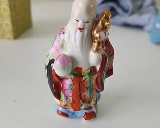 Vintage Porcelain God