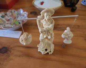 Celluloid Chinese Figurine