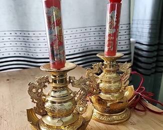 Vintage Chinese Electric Candle