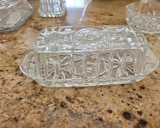 Crystal Butter Dishes