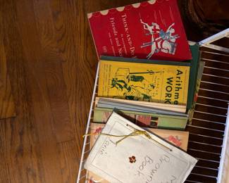 Late 1940’s, early 50’s Dallas schools workbooks