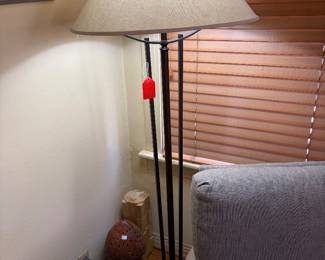Floor lamp.
