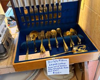 Dirilyte Flatware.  Solid Bronze alloy.  Not plated.
