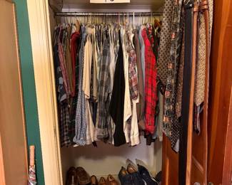 Men’s large size shirts.  XL,2XL.