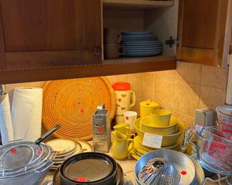 More bakeware.  More dish sets.  