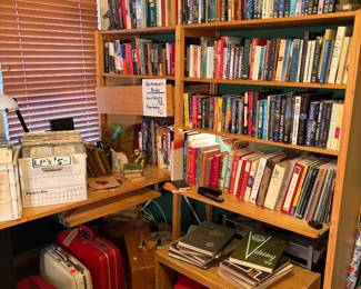 Paper and hard back books.