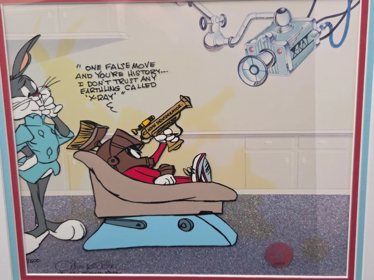 Chuck Jones animated cels w/ COA 