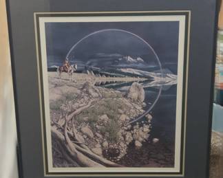 Bev Doolittle COA limited print, signed 