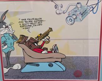Chuck Jones animated cels w/ COA
