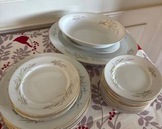 Golden Harvest Fine China Dinnerware Set