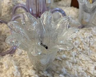 Murano Glass Chandelier Sconce second image