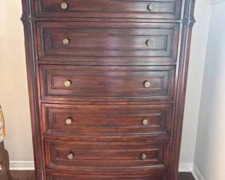 Mahogany SixDrawer Dresser