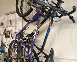 Vintage Scott Unirack Mountain Bike and Mongoose Mountain Bike