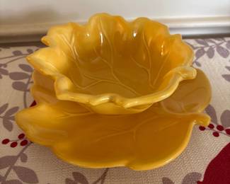 Avellino Tabletop Gallery Leaf Shaped Bowls second image