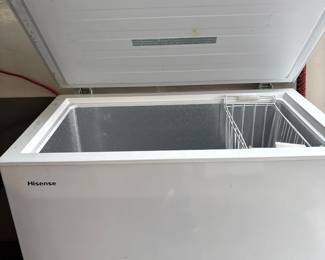 Hisense . cu. ft. Chest Freezer second image