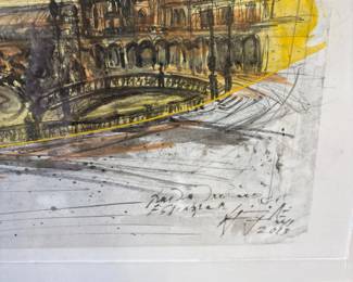 Framed Artwork Monument Drawing second image