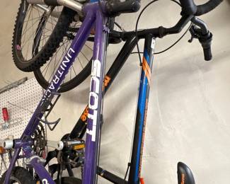 Vintage Scott Unirack Mountain Bike and Mongoose Mountain Bike second image