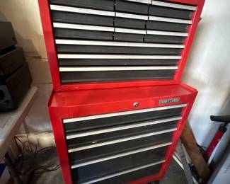 Craftsman Drawer Red Metal Tool Chest