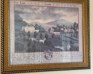 Fair Lawn County of Lincoln by S. Bender, Signed RARE Print second image