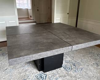 Modern ConcreteLook Dining Table second image