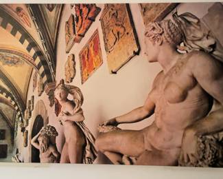 ‘Jerusalem’ 1972 by Andrew Goldreich 36”x48” Original Painting on Wood